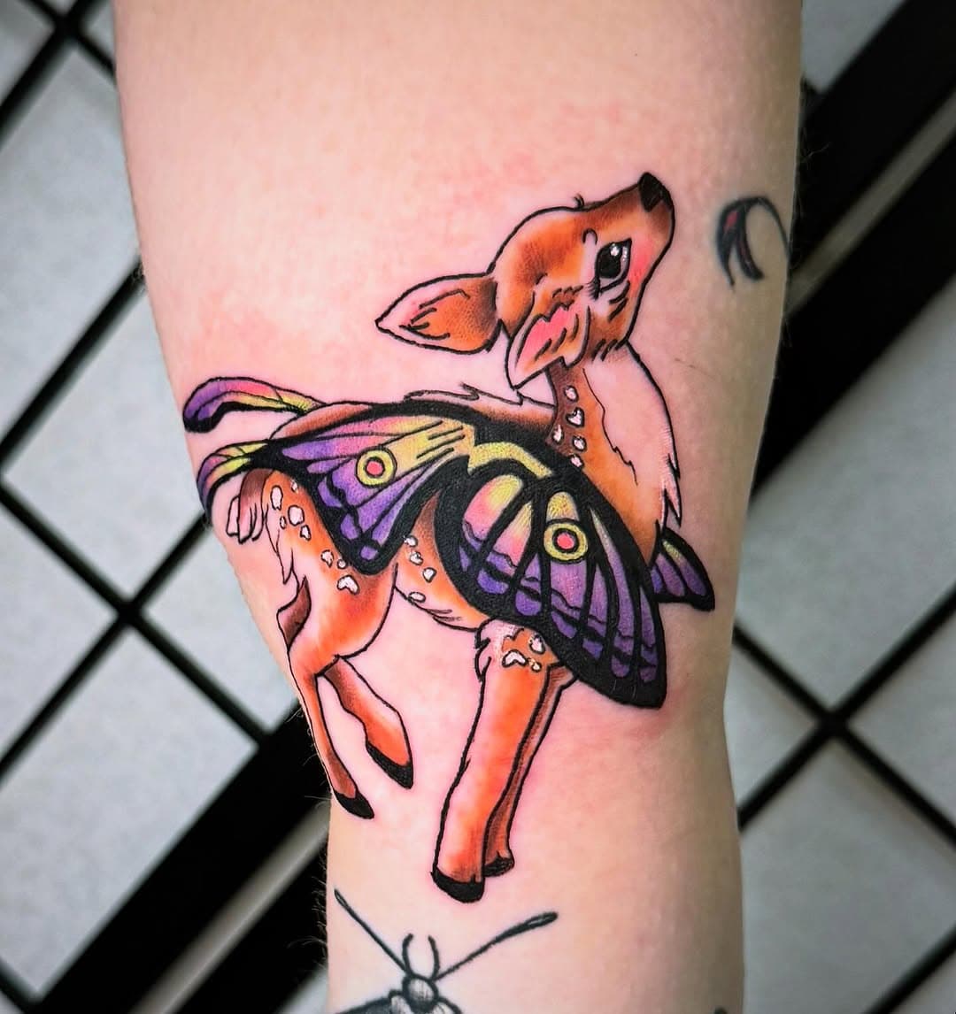 Magical little deer from my flash 